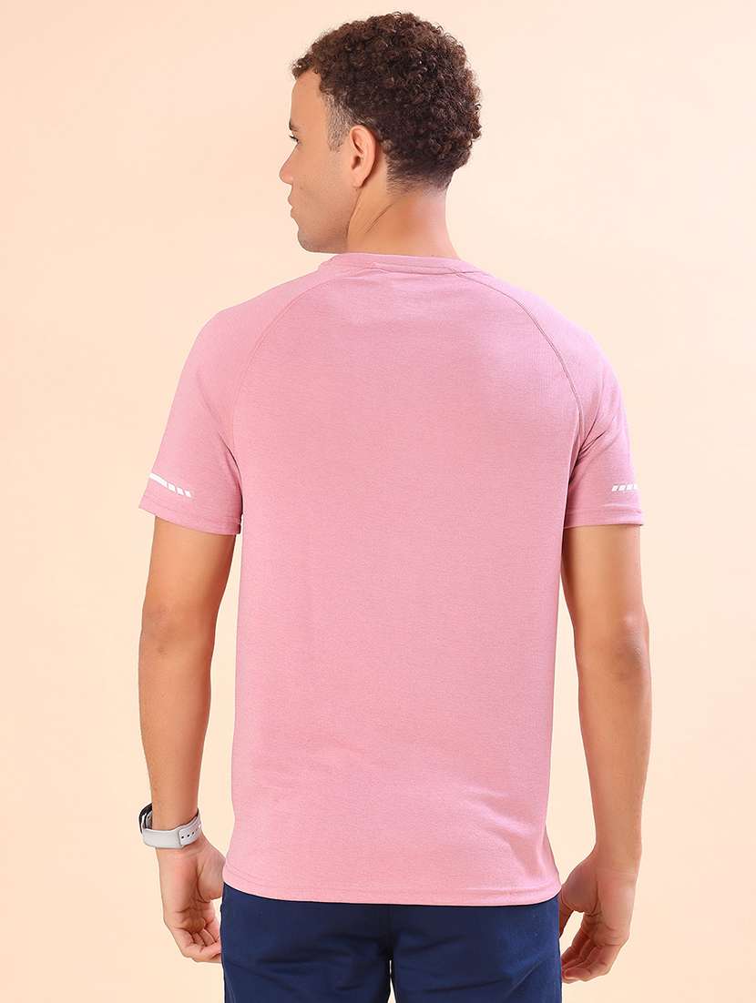 men solid short sleeve slim fit t-shirt - 22035835 -  Standard Image - 2