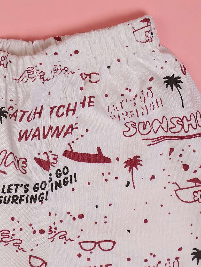 girls printed round neck full length set - 22036000 -  Standard Image - 2