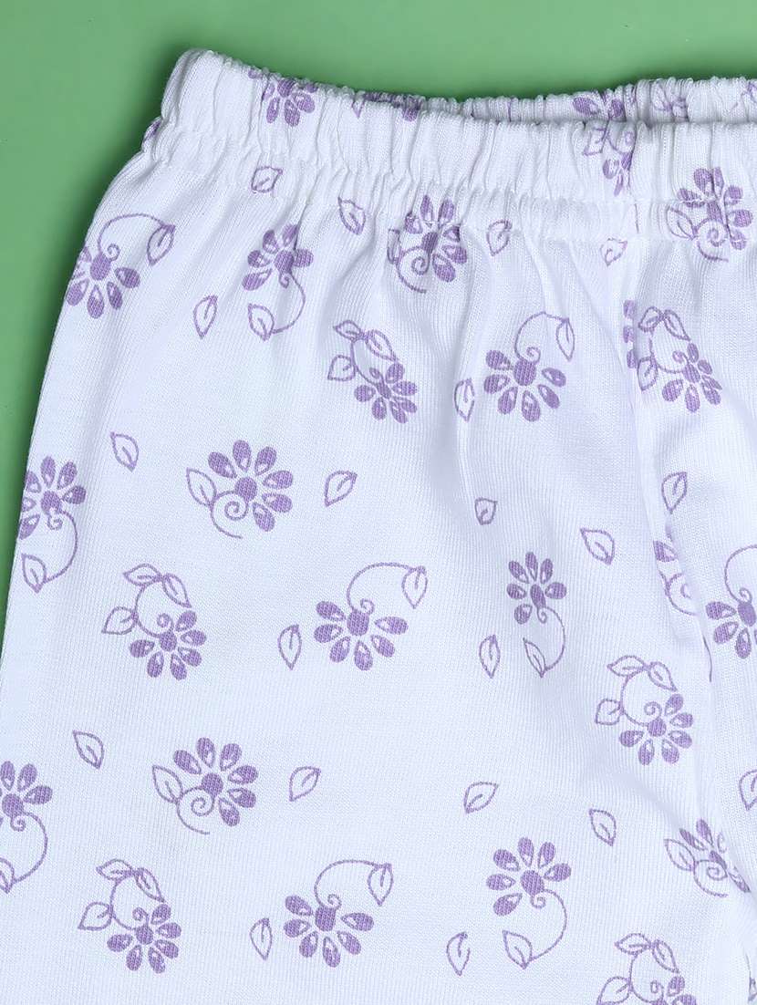 girls printed round neck full length set - 22036004 -  Standard Image - 2