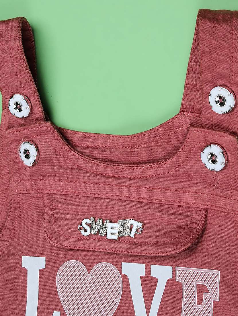 girls printed round neck full length set - 22036011 -  Standard Image - 2