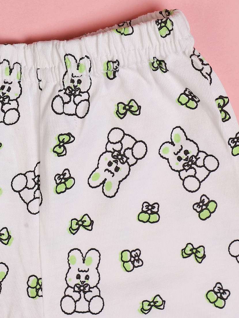 girls printed round neck full length set - 22036035 -  Standard Image - 2