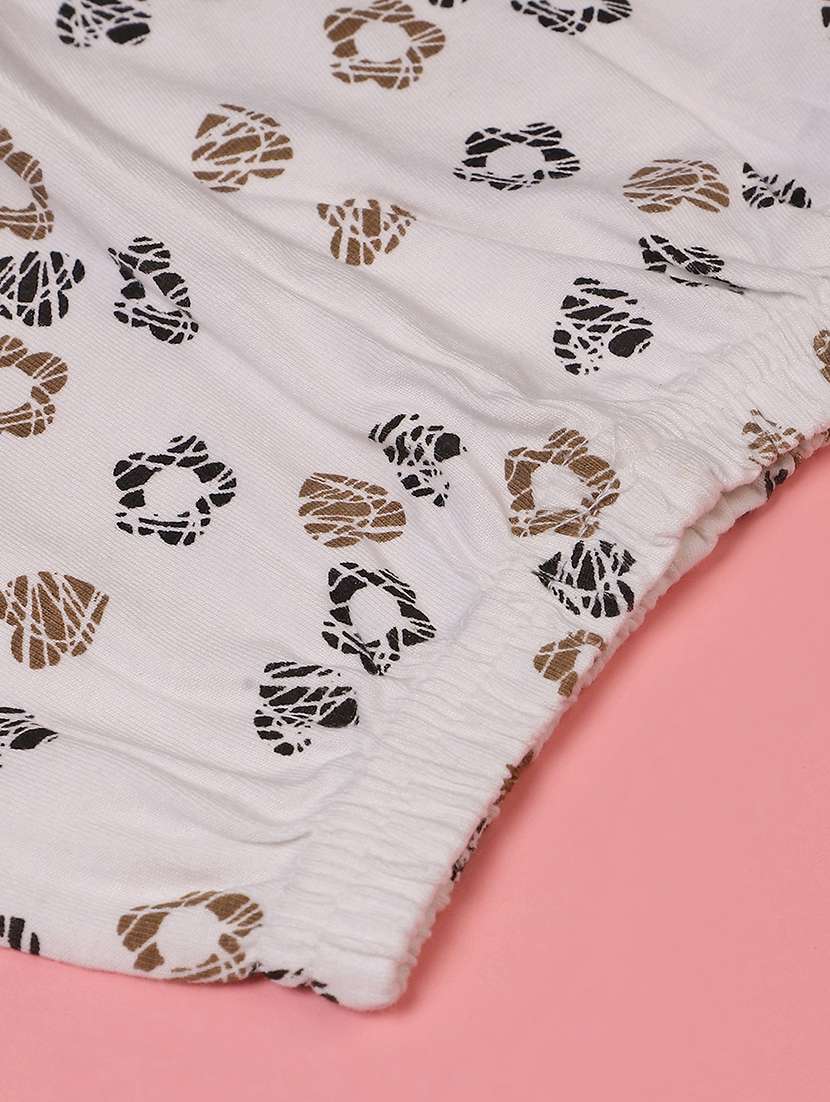 girls printed round neck full length set - 22036038 -  Standard Image - 2