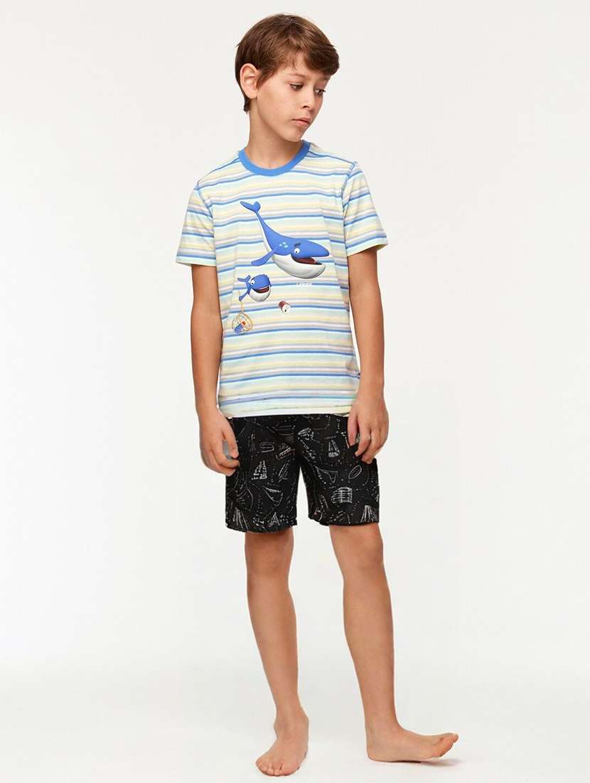 boys pack of 3 printed mid rise regular fit boxer - 22036516 -  Standard Image - 7