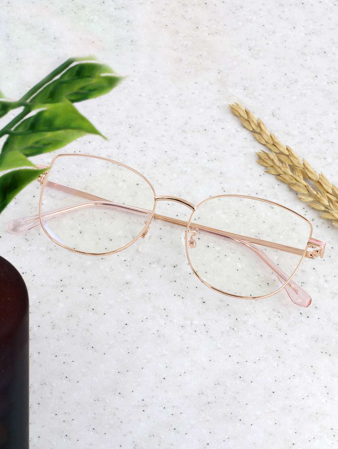 cat eye pink women spectacles - 22037064 -  Zoom Image - 0