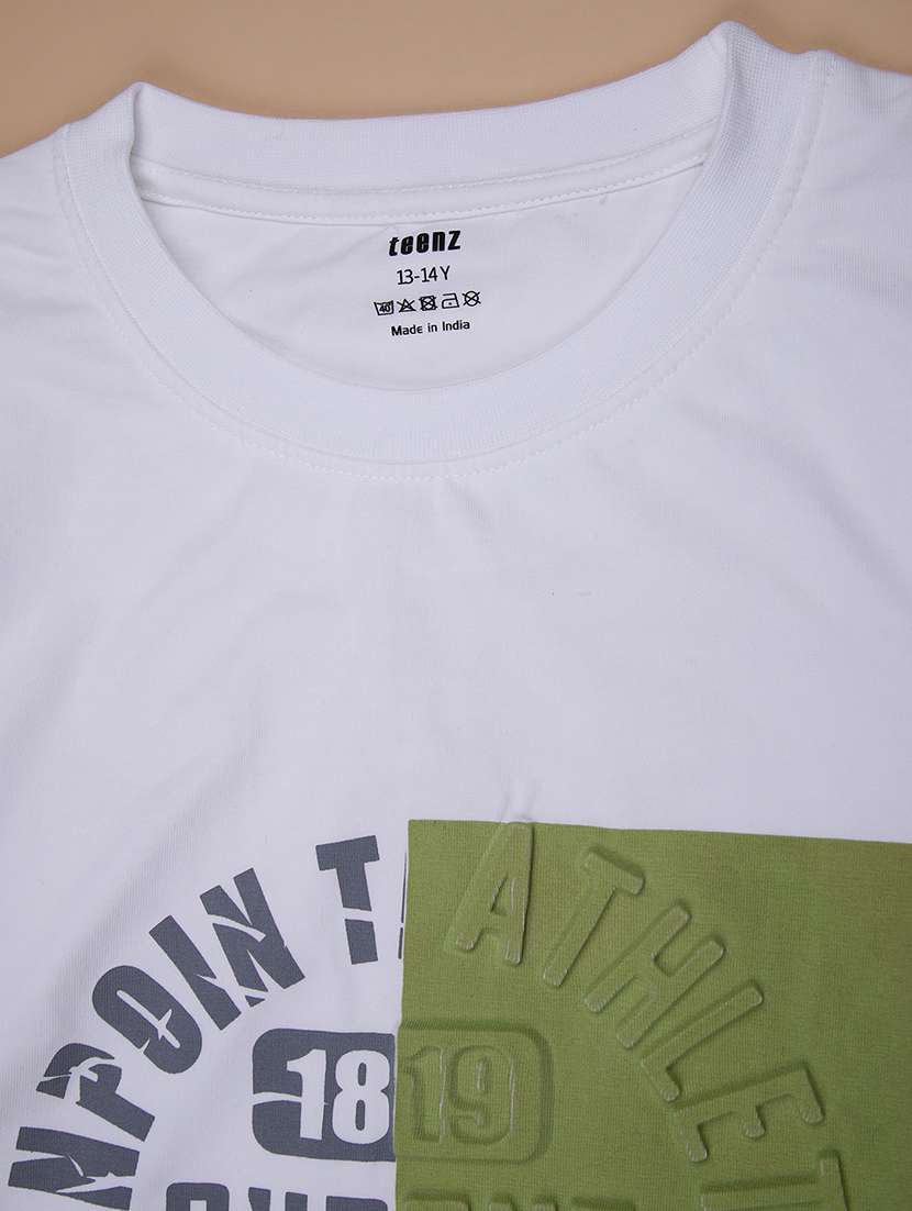 boys printed short sleeve regular fit t-shirt - 22037788 -  Standard Image - 2