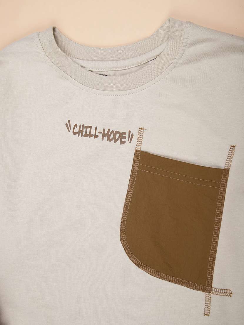 boys color blocked short sleeve regular fit t-shirt - 22037793 -  Standard Image - 2