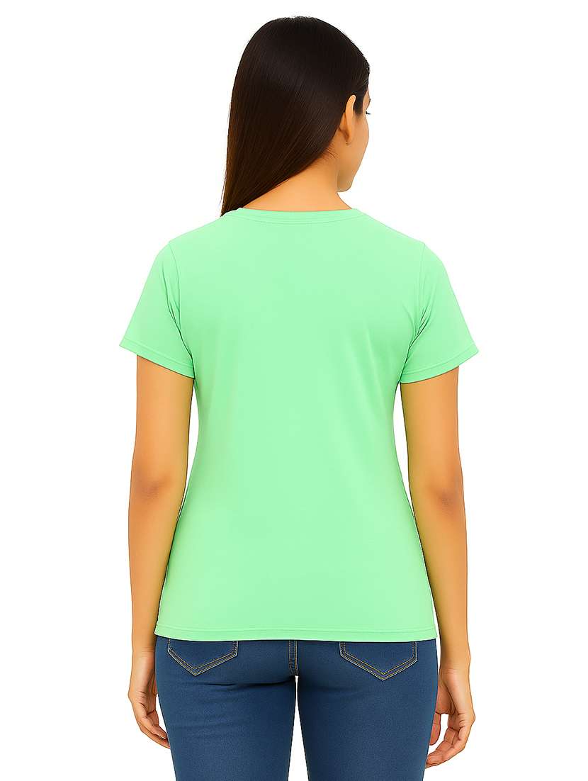 women pack of 2 printed short sleeves t-shirt - 22037804 -  Standard Image - 2