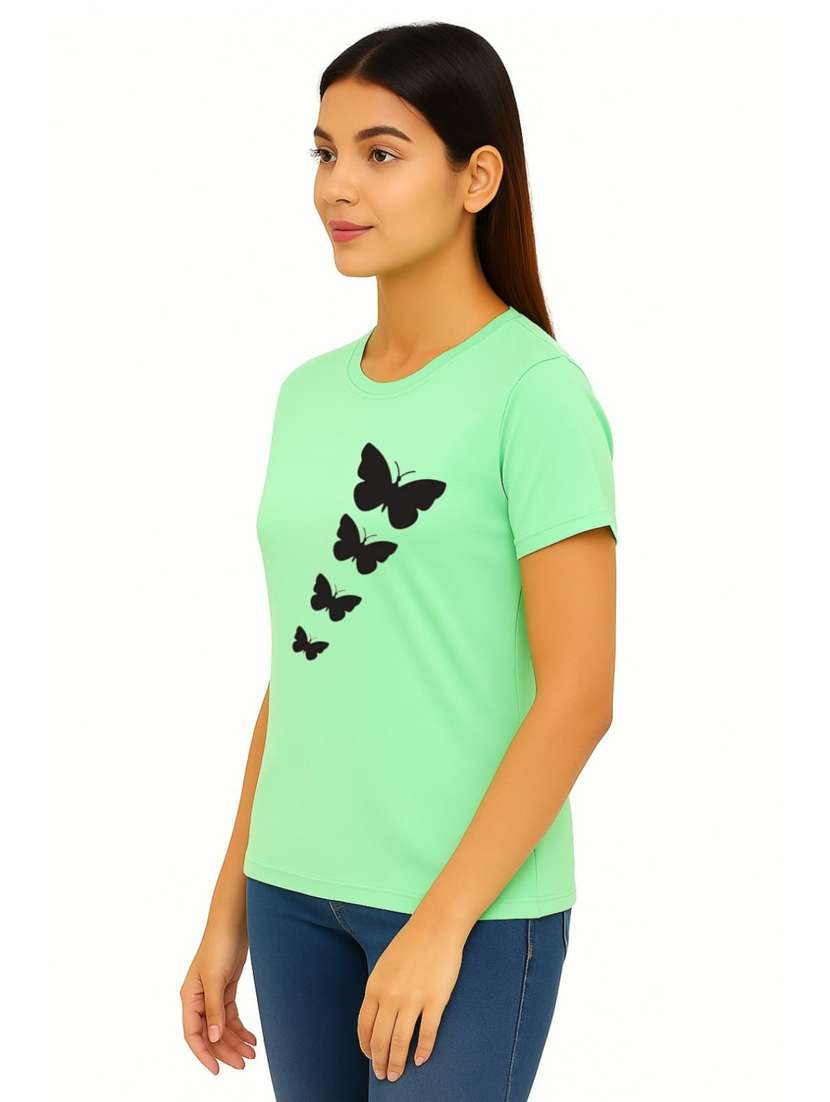Women Pack Of 2 Printed Short Sleeves T-shirt - 22037811 -  Standard Image - 2