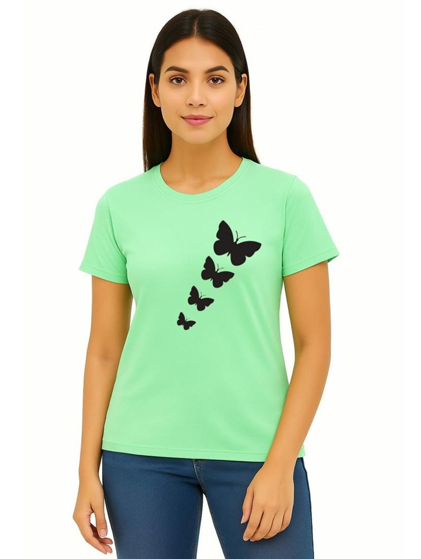women pack of 2 printed short sleeves t-shirt - 22037815 - Standard Image - 2