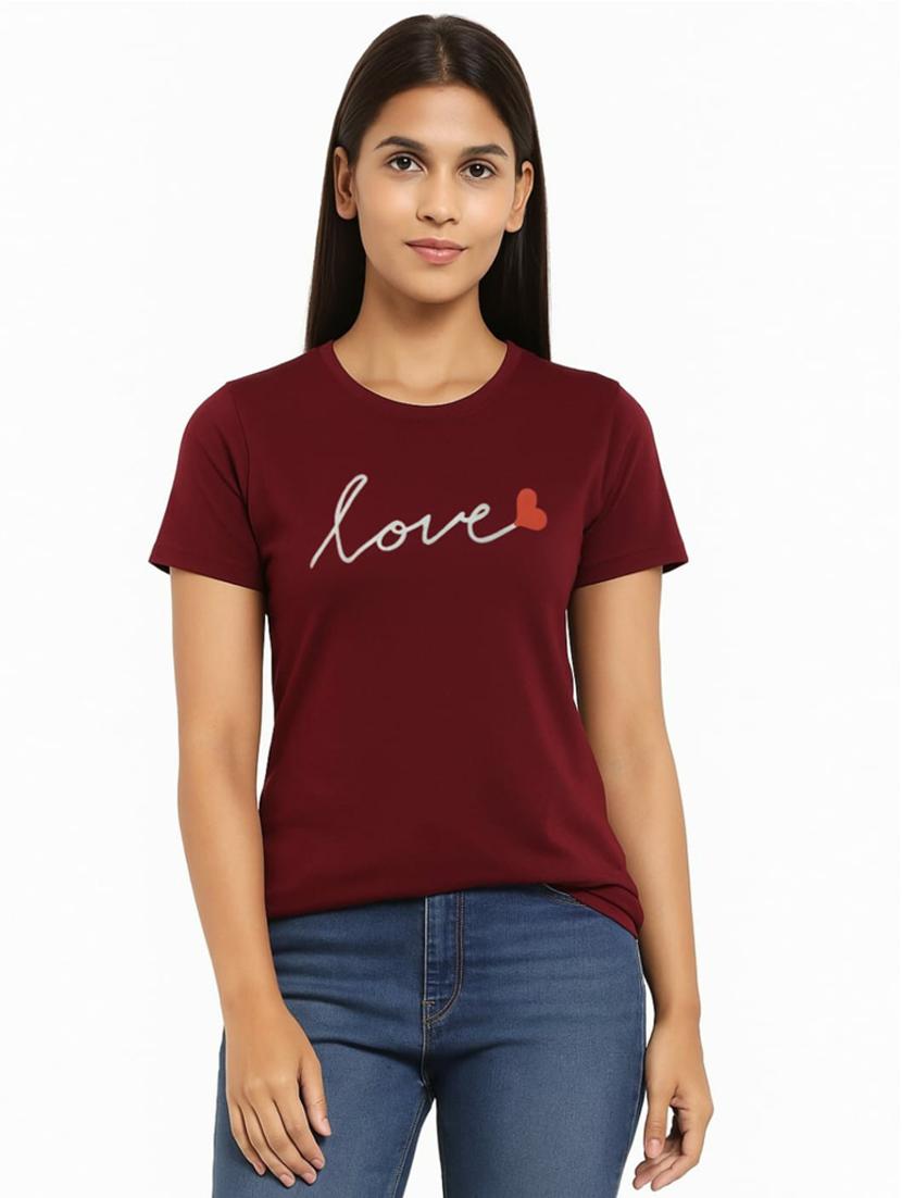 women pack of 2 printed short sleeves t-shirt - 22037820 - Standard Image - 2