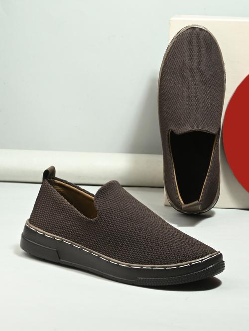 men brown slip on loafer - 22037843 -  Standard Image - 0