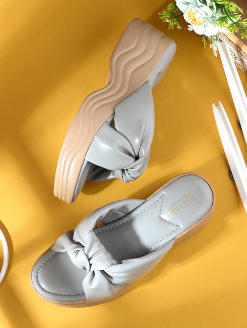 women grey slip on wedge - 22037844 - Standard Image - 0
