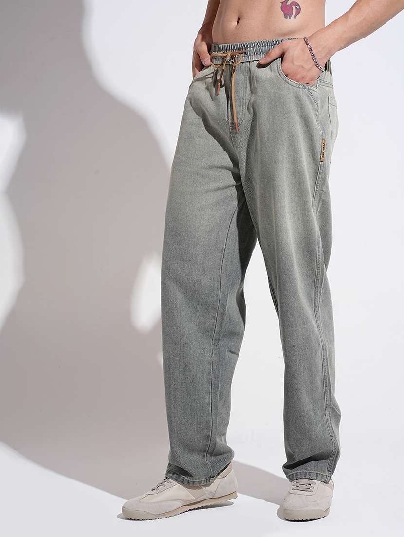 men washed mid rise straight fit jean - 22037908 - Standard Image - 2