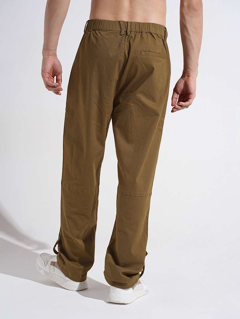 men solid mid rise relaxed fit chinos  - 22038062 -  Standard Image - 2