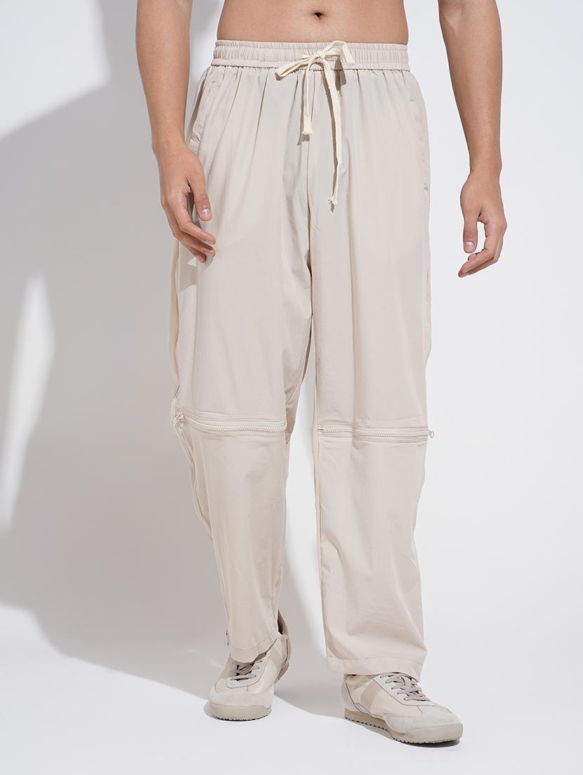 men solid low rise straight fit trouser - 22038076 - Standard Image - 2