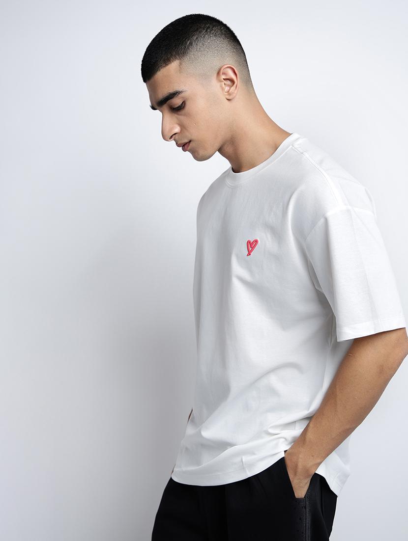 men printed short sleeve oversized t-shirt - 22038108 - Standard Image - 2