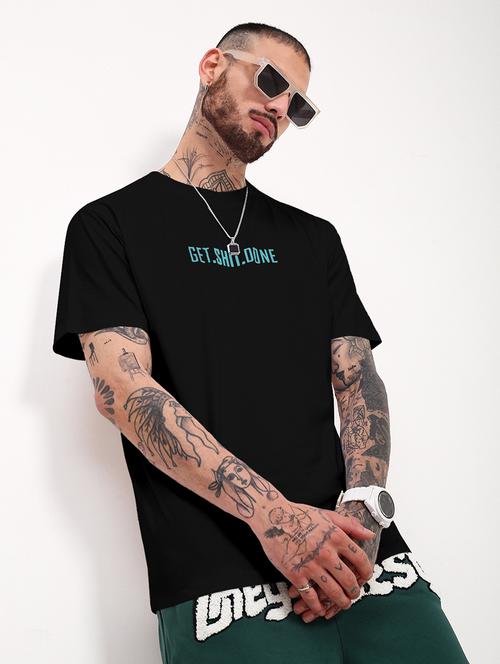 men printed short sleeve loose fit t-shirt - 22038151 - Standard Image - 0