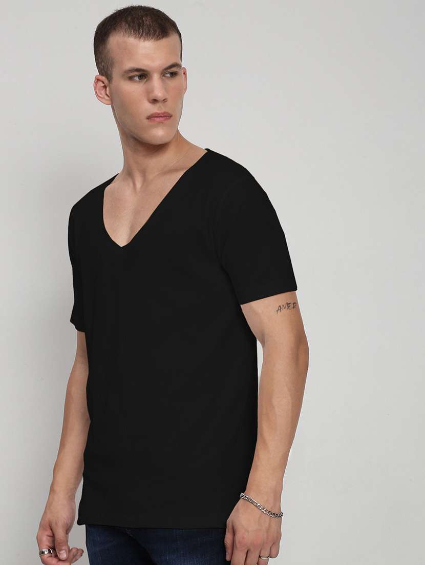 men solid short sleeve regular fit t-shirt - 22038161 -  Standard Image - 2
