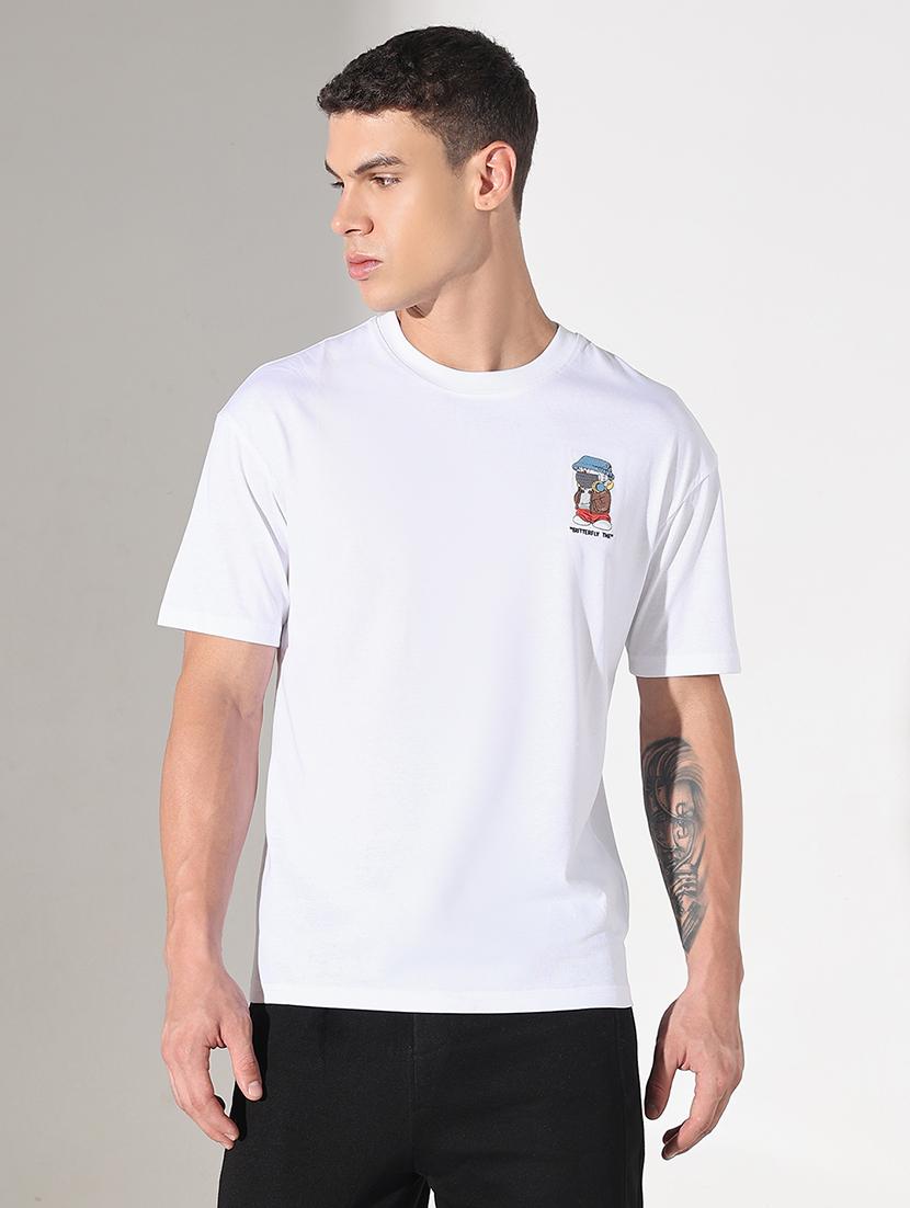 men printed short sleeve regular fit t-shirt - 22038163 - Standard Image - 2