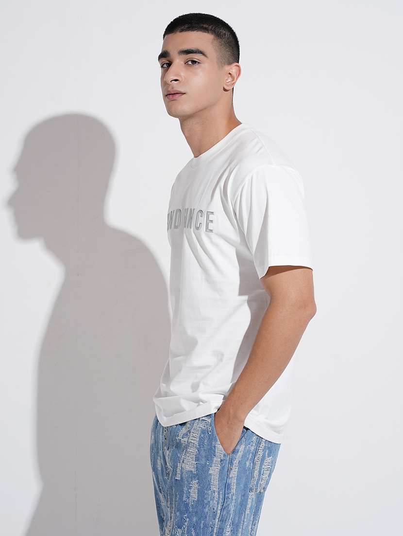 men printed short sleeve regular fit t-shirt - 22038179 -  Standard Image - 2