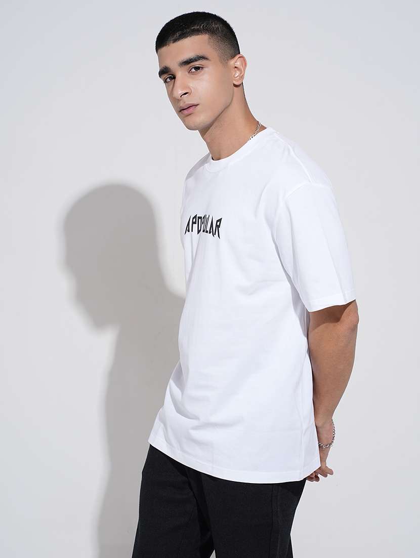 men printed short sleeve oversized t-shirt - 22038183 -  Standard Image - 2
