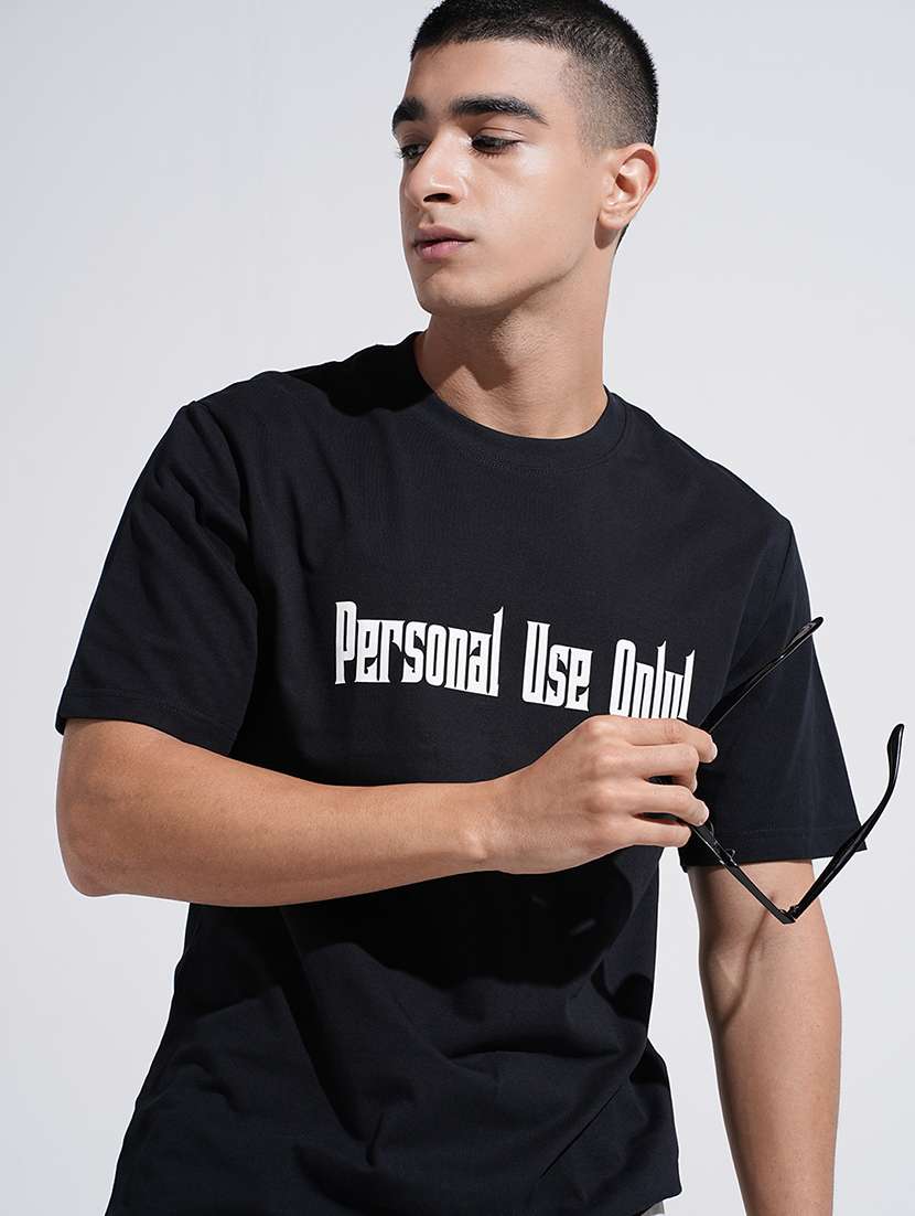 men printed short sleeve oversized t-shirt - 22038184 -  Zoom Image - 0