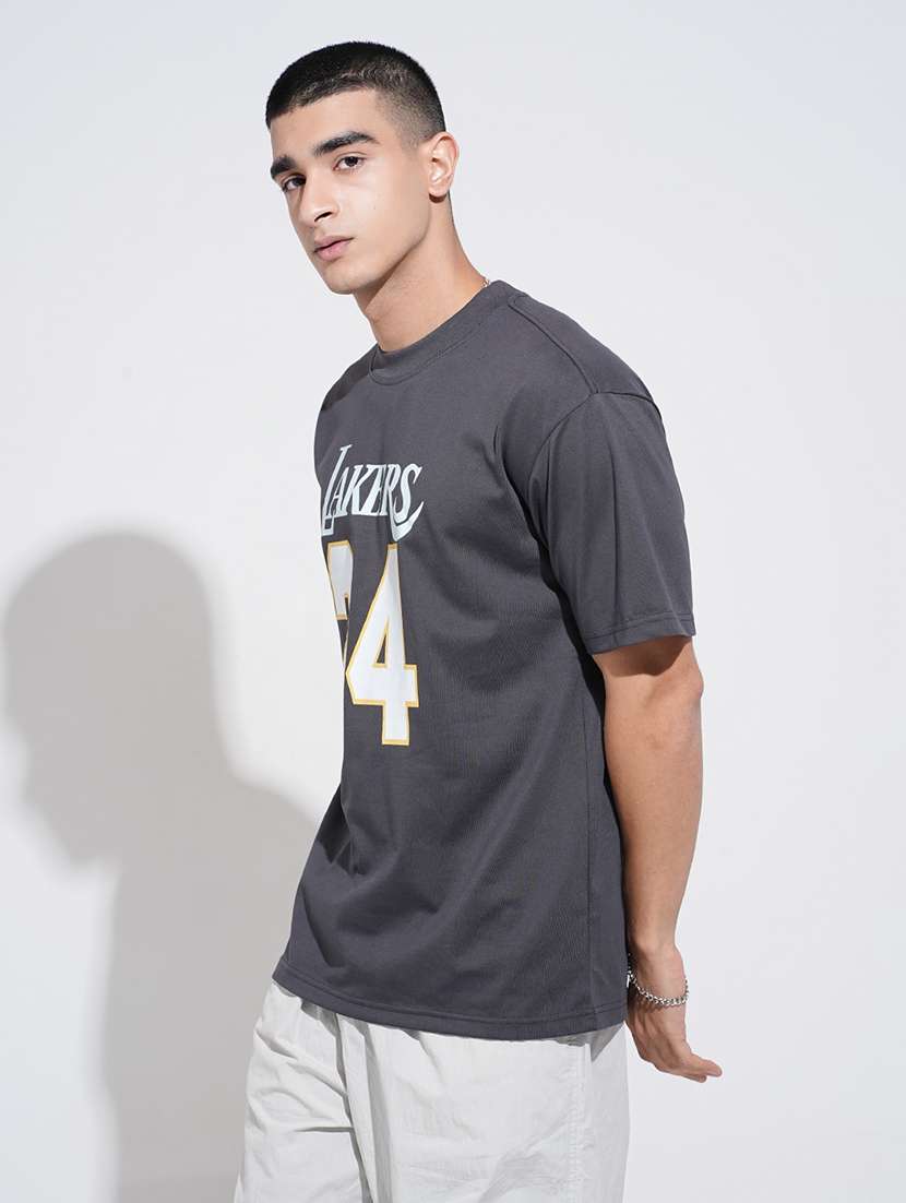 men printed short sleeve oversized t-shirt - 22038193 -  Standard Image - 2