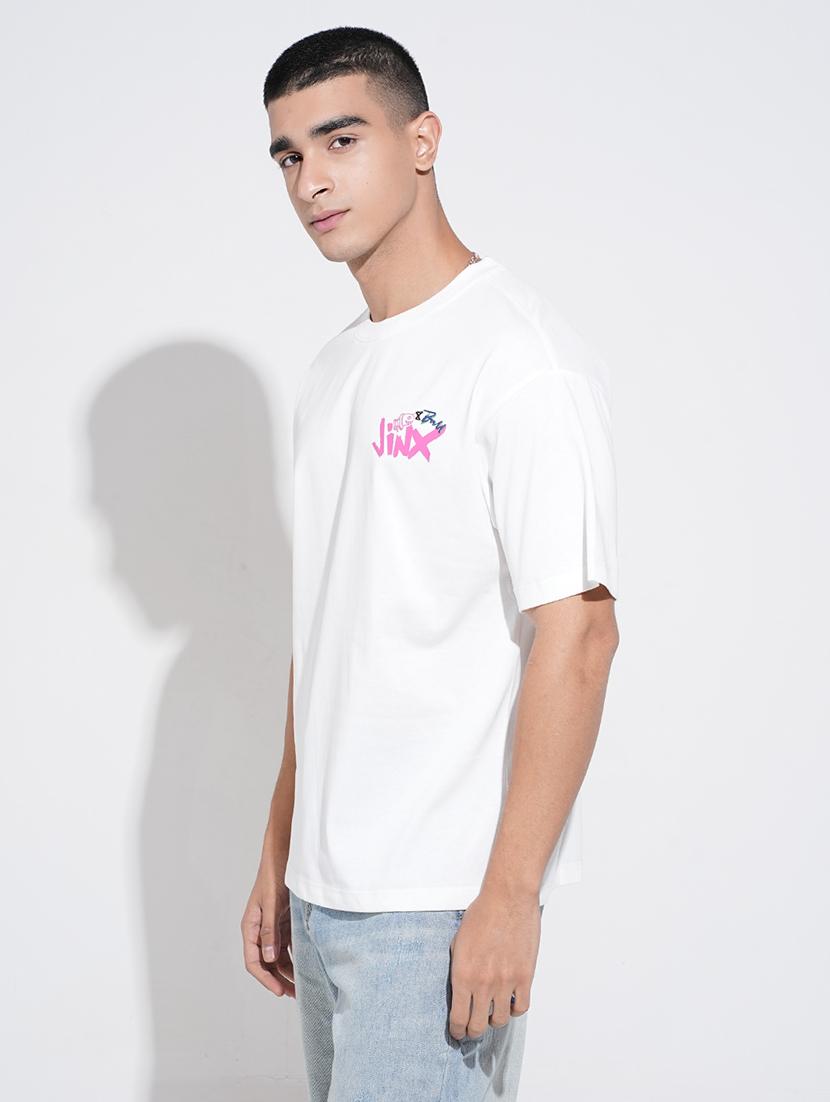 men printed short sleeve oversized t-shirt - 22038219 - Standard Image - 2