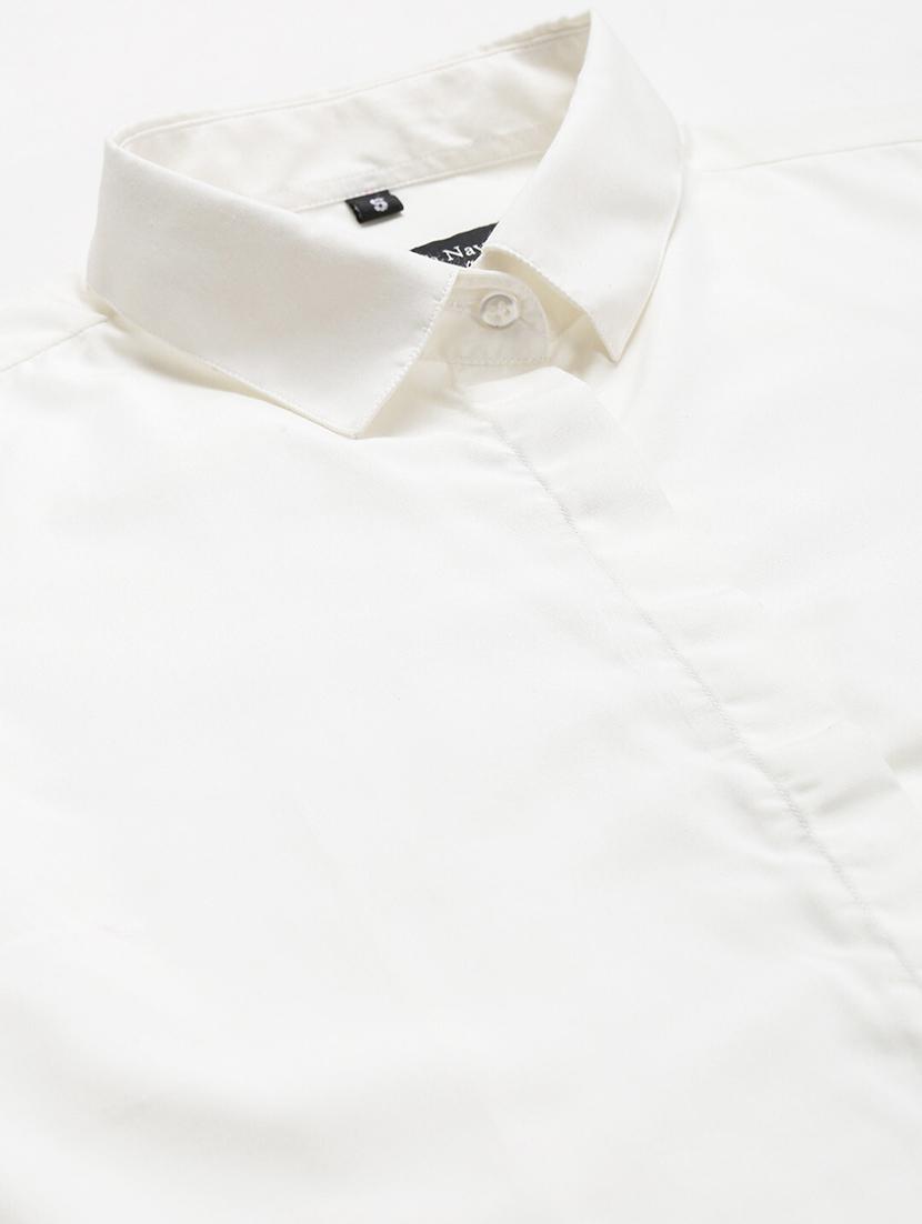 women solid collared long sleeve shirt - 22038398 - Standard Image - 2