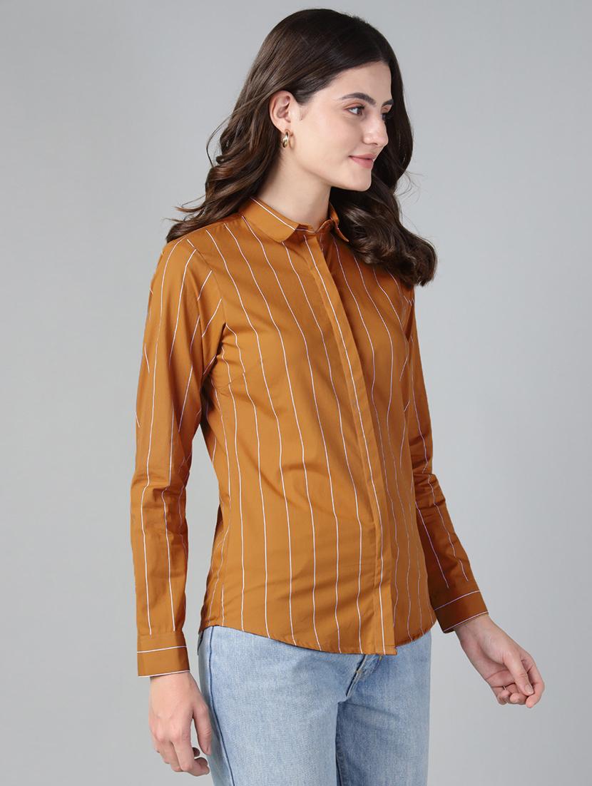 white cotton regular shirt - 22038495 - Standard Image - 2