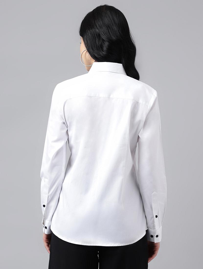 women sequined collared long sleeve shirt - 22038654 - Standard Image - 2