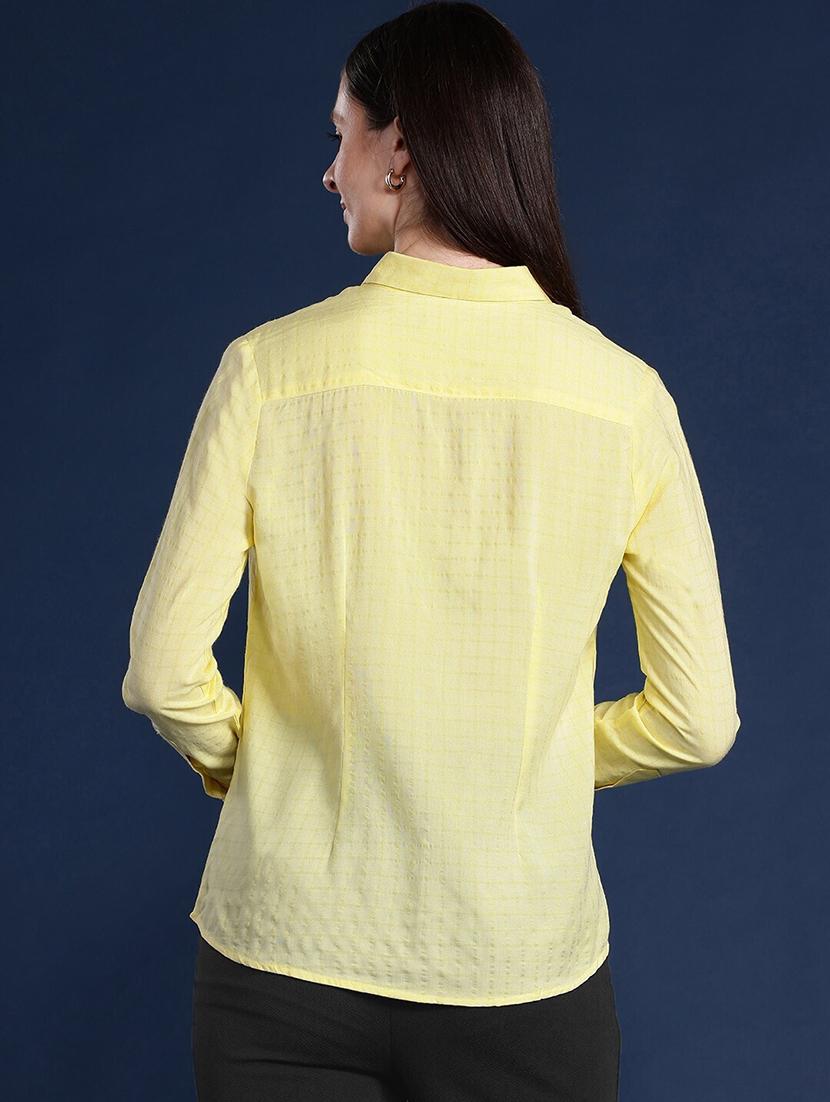 women collared long sleeve regular fit shirt - 22038696 - Standard Image - 2