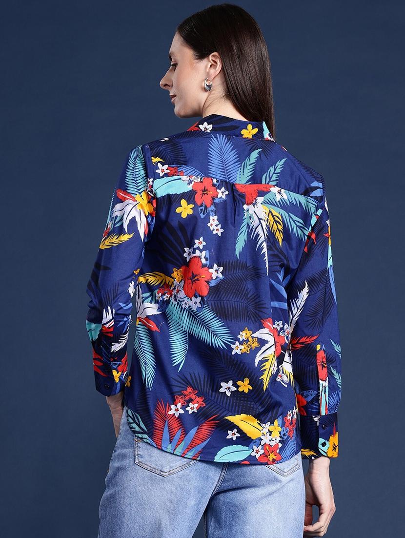 women collared long sleeve regular fit shirt - 22038699 - Standard Image - 2