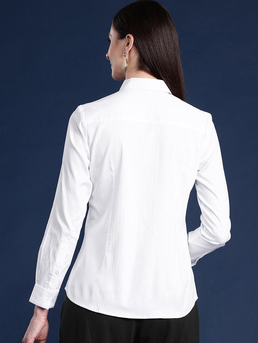 women collared long sleeve regular fit shirt - 22038716 - Standard Image - 2