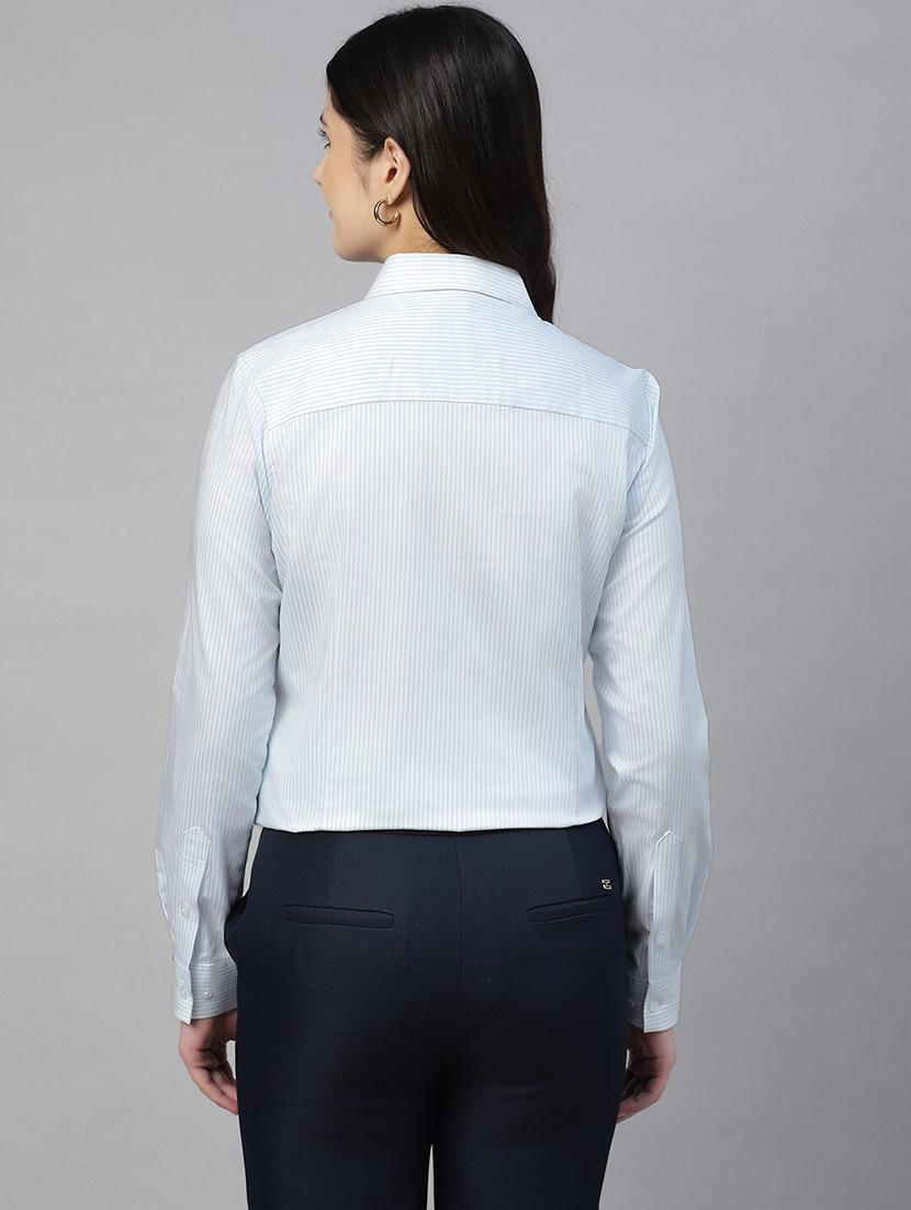 women collared long sleeve regular fit shirt - 22038770 - Standard Image - 2