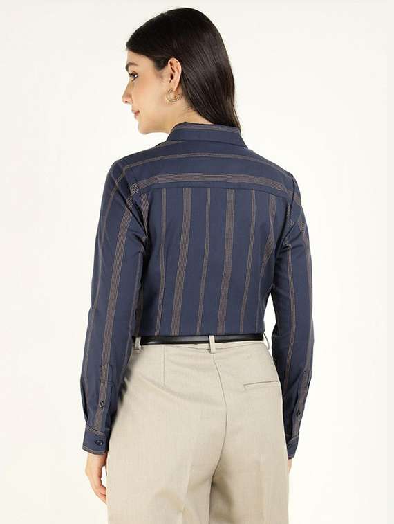 women collared long sleeve regular fit shirt - 22038833 -  Standard Image - 2