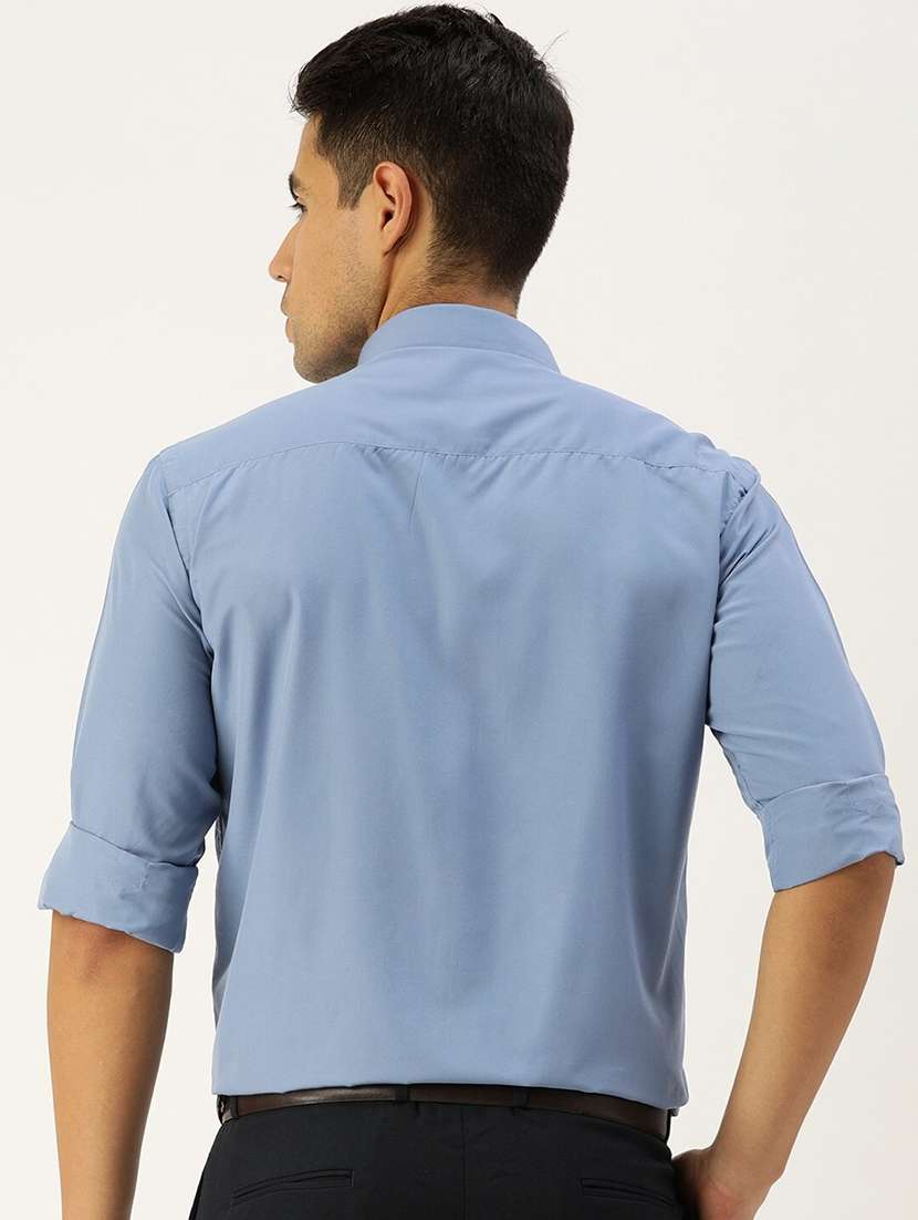 men solid long sleeve regula fit t-shirt - 22039096 -  Standard Image - 2