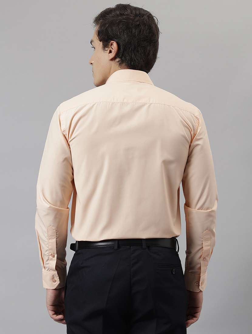 men solid collared long sleeve shirt - 22039106 -  Standard Image - 2