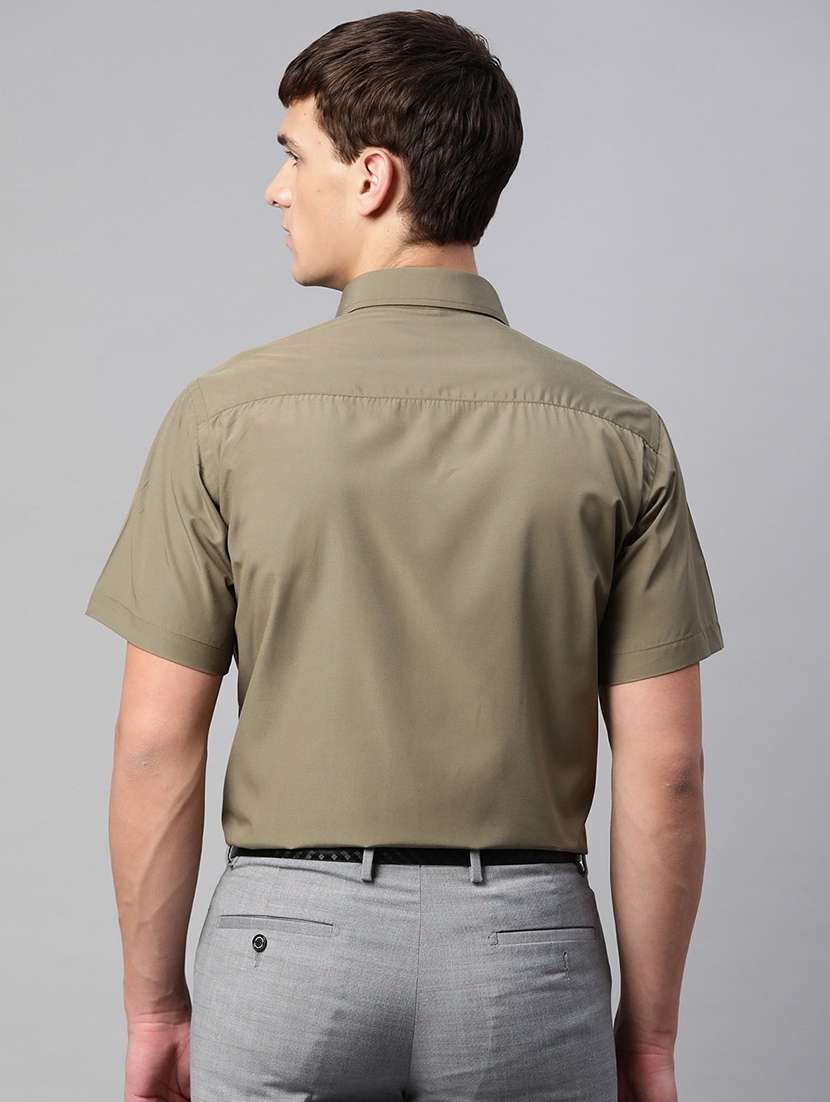 men solid short sleeve regular fit t-shirt - 22039120 -  Standard Image - 2