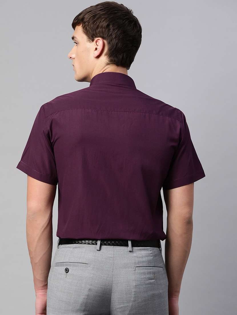men solid short sleeve regular fit t-shirt - 22039122 -  Standard Image - 2