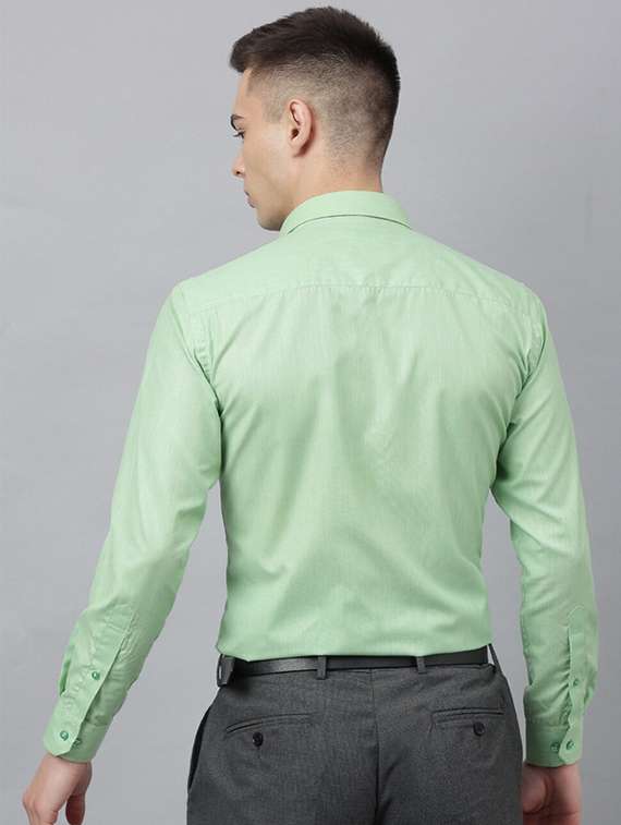 men solid collared long sleeve shirt - 22039123 -  Standard Image - 2