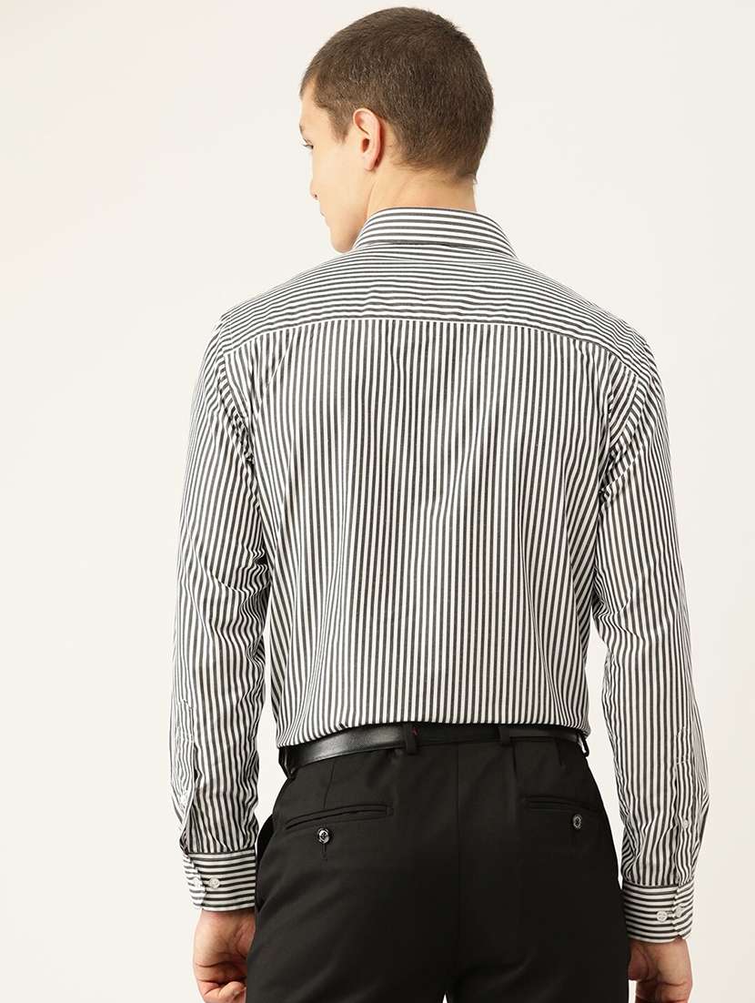 men striped long sleeve regular fit t-shirt - 22039124 -  Standard Image - 2