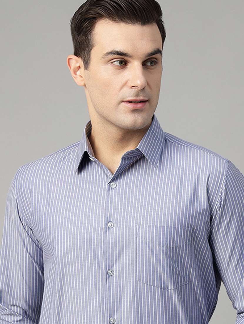 men striped long sleeve regular fit t-shirt - 22039149 -  Standard Image - 2