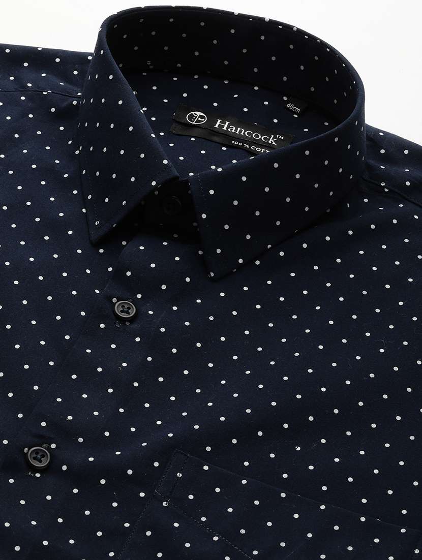 men printed collared short sleeve regular fit shirt - 22039265 -  Standard Image - 2