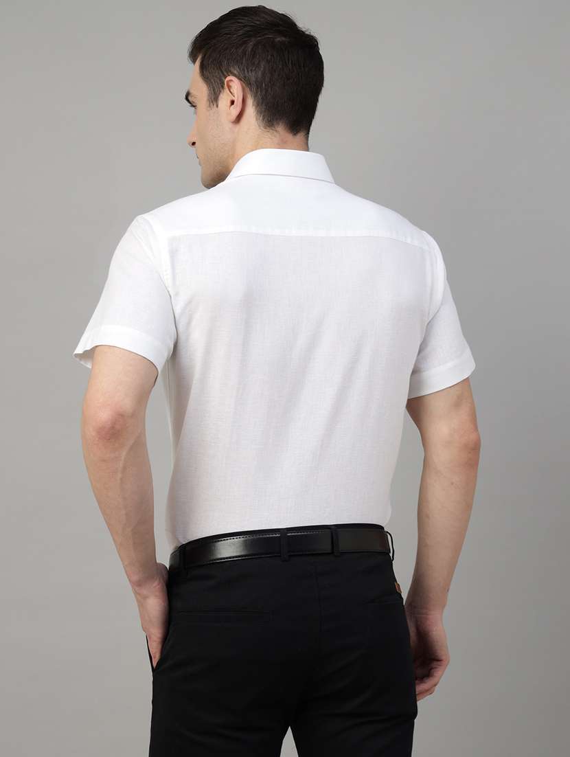 men solid collared long sleeve shirt - 22039332 -  Standard Image - 2