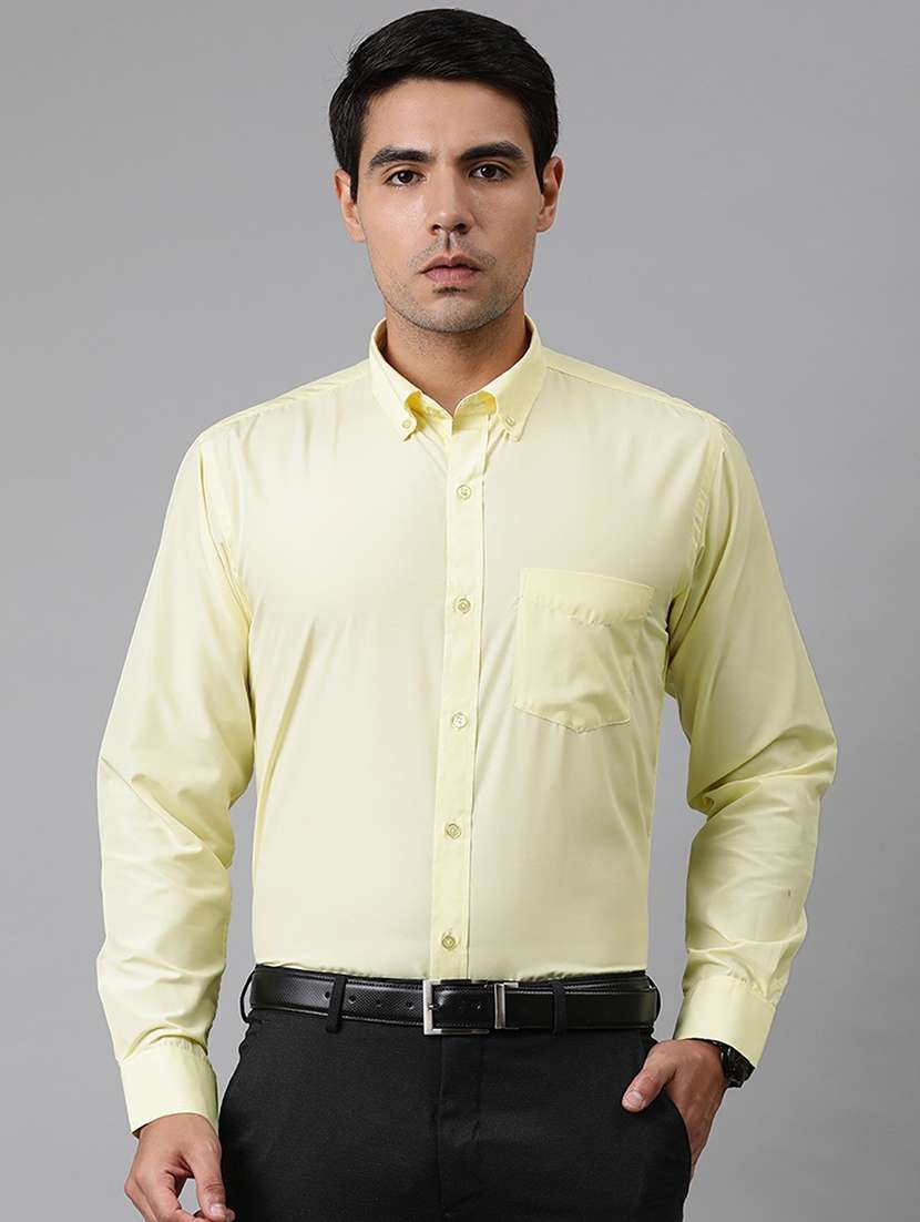 men solid long sleeve regular fit t-shirt