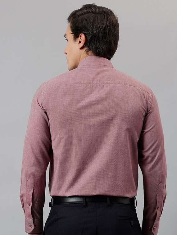 men solid collared long sleeve shirt - 22039400 -  Standard Image - 2