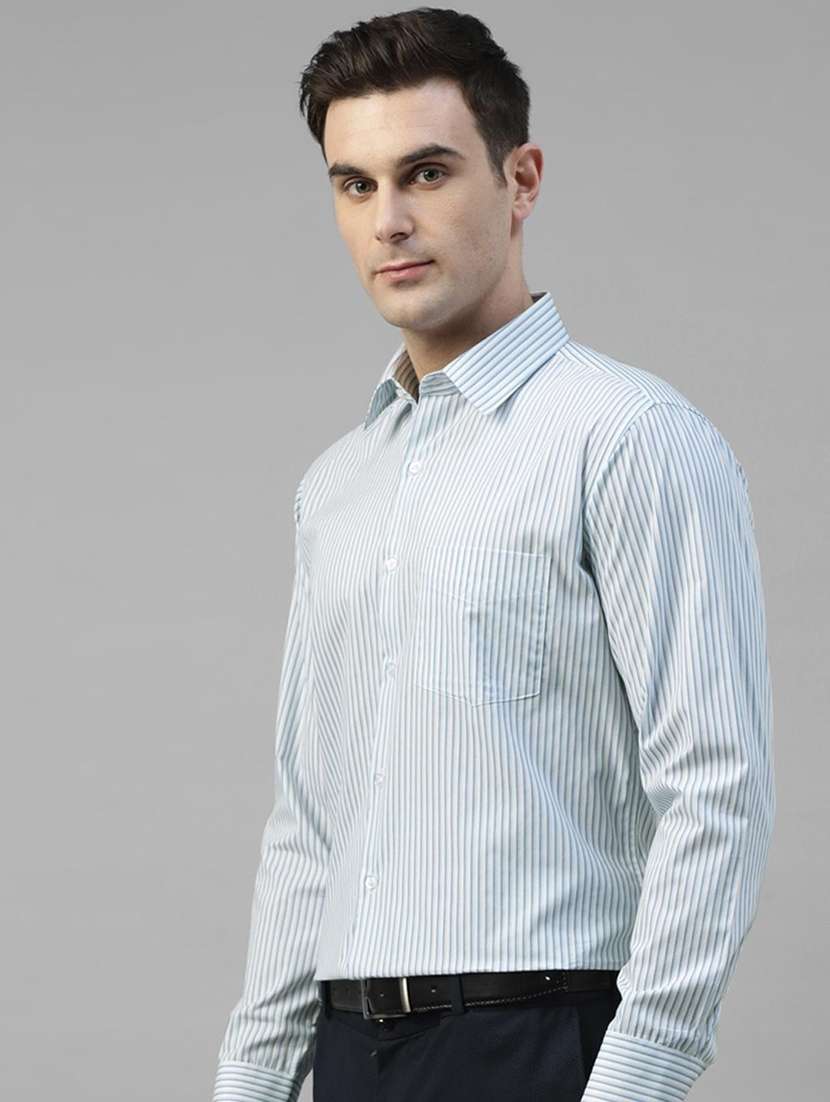 men striped long sleeve regular fit t-shirt - 22039409 -  Standard Image - 2