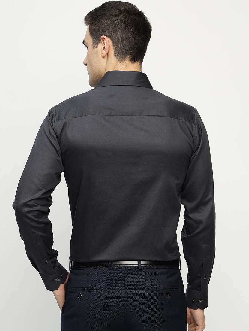 men printed collared long sleeve shirt - 22039470 -  Standard Image - 2