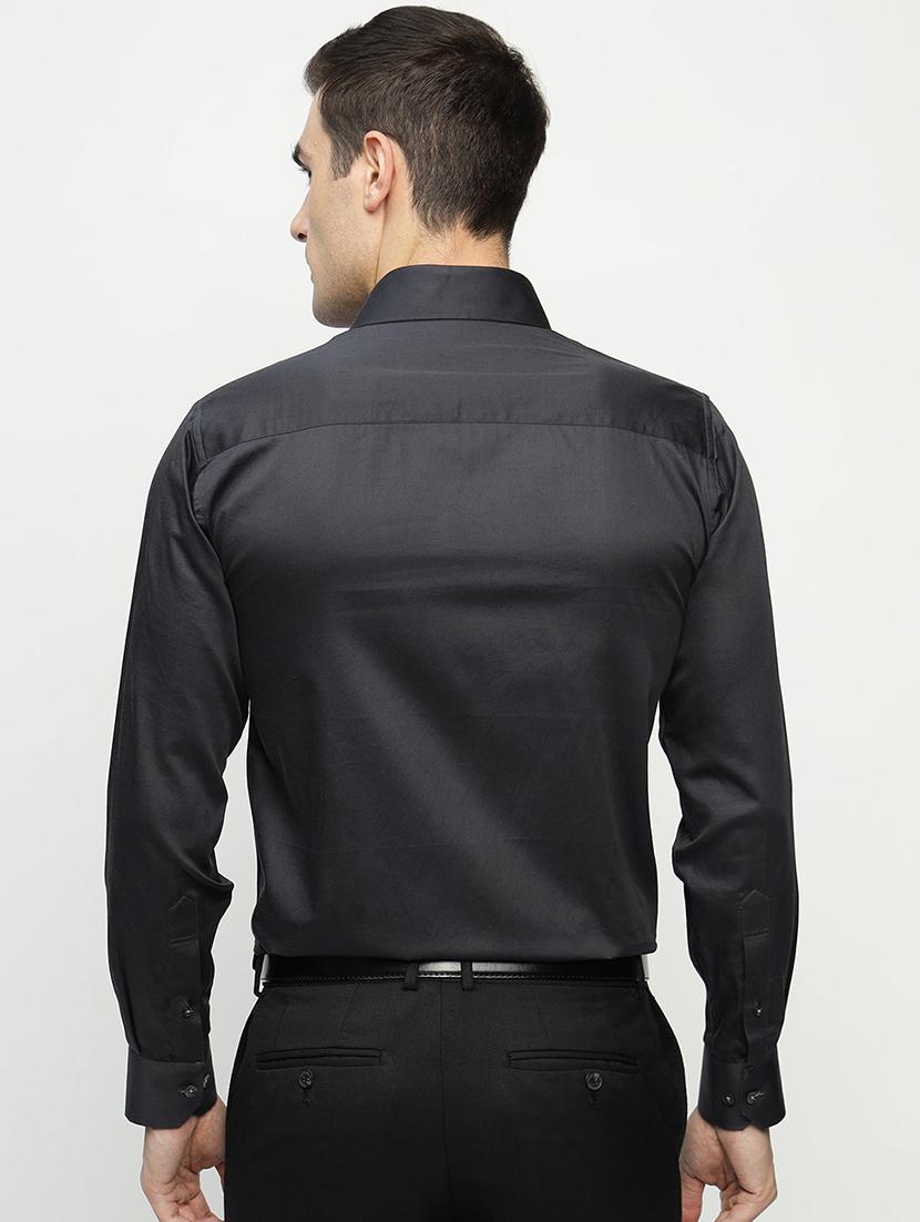 men printed collared long sleeve shirt - 22039471 - Standard Image - 2